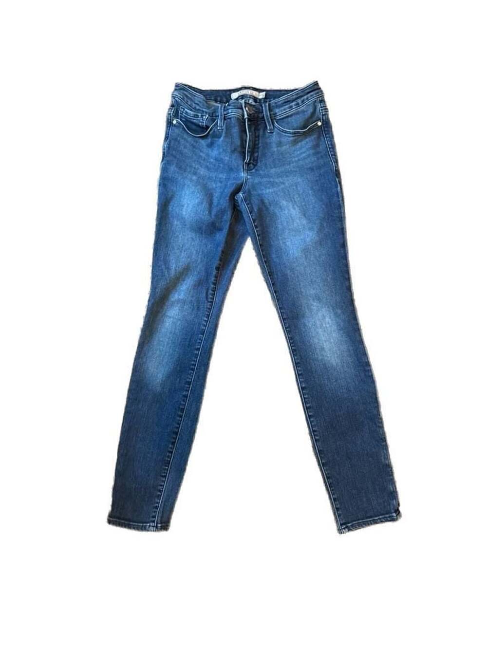 Athleta Sculpt Skinny Jeans Size 2P Blue Denim